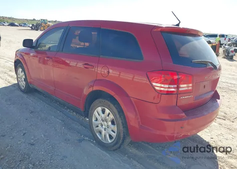 2014 Dodge Journey American Value Pkg z USA, uszkodzony, nr VIN 3C4PDCAB6ET268534